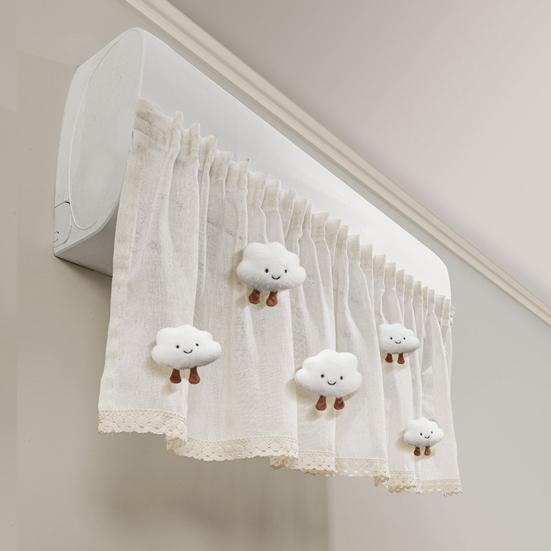 1Pc/1 Set Air Conditioner Wind Deflector Curtain Universal Air Conditioning Wind Diverter Deflector Anti-Direct Air Blowing Windshield Wind Guide