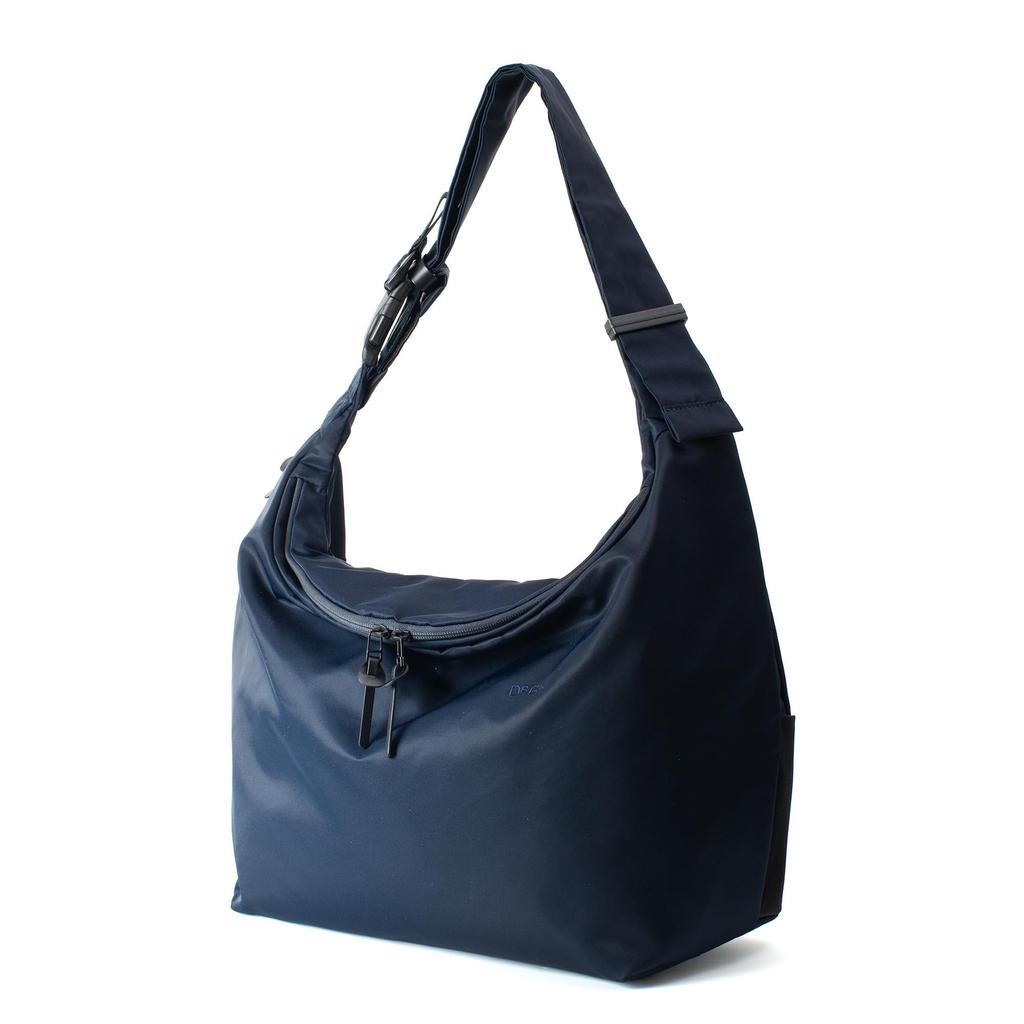 DSBK Registerväska Stor JXF-3432, 16L Vattenavvisande Högdensitetstyg Nylon Twill Axelväska (Marin)