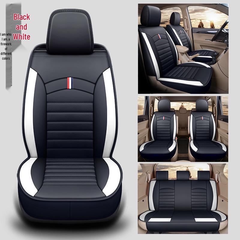 Four-Season Full-Coverage Seat Cushion for Seven-Seat Vehicles: Compatible with Wuling Hongguang S, Baojun 730, Weiwang M50f