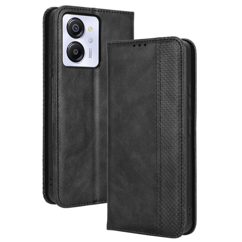 Flip Cover For Blackview Color 8/Oscal Modern 8 Leather Case [Flip Vintage Leather] Shockproof Durable Retro Phone Case