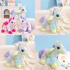 Plush Unicorn Toy With Pp Cotton Filling For Childrens Gift And Playroom Decor