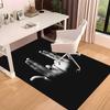1pc Jul  rapper Print Area Rug - Soft, Washable Non-Slip Indoor Mat for Office Chairs, Living Room, Home Office Decorative Rug