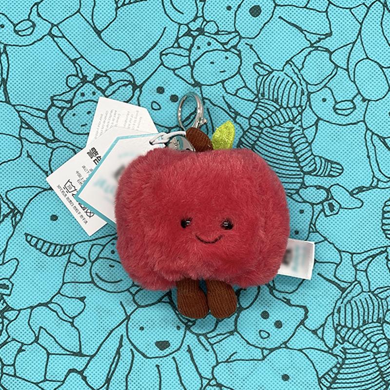 Jellyfish Plush Toys, Croissant Keychains, Marshmallow Plush ,Toys Black hole, avocado, Cherry, Sunflower Bag Charms