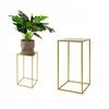 STANDING FLOWER BED Metal Loft Gold Modern Design Brest 25x25x47