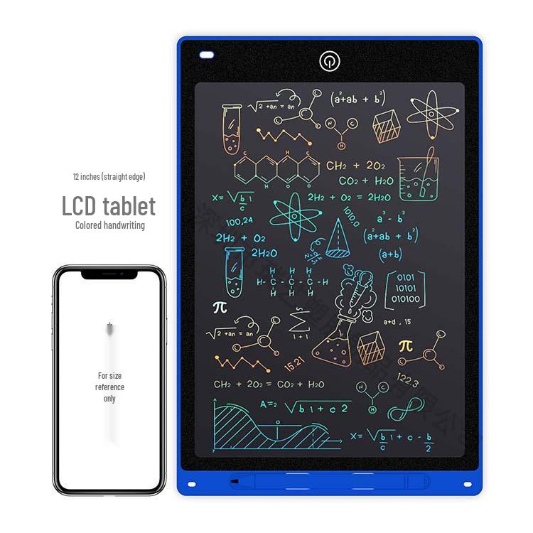 LCD Writing Tablet: 8.5/10/12 Inch Electronic Drawing & Painting Board for Kids - Hand-drawn & Blackboard Style.