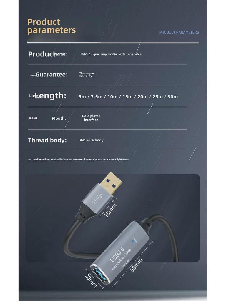 Prodlužovací kabel USB 3.0, samec-samice, pro pevné disky, myš, klávesnici, USB disk, vysokorychlostní přenos dat, k dispozici v délkách 5 m a 10 m