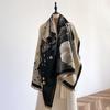 For Women Winter Travel Imitation  Cashmere Scarf Thick Warm Fashionable Luxurious Blanket Scarf With