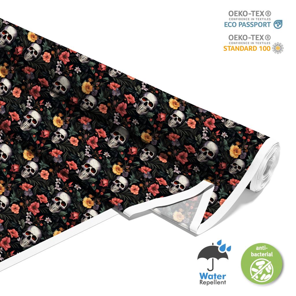 Outdoor Dekostoffe Oxford - Motiv Der Schädel I Dx4137