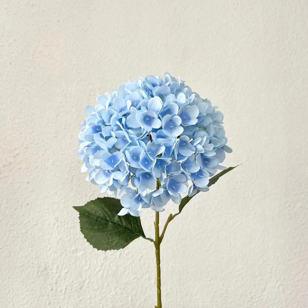 5 Stück/Los Künstliche Seidenblume Große Hortensie Hochzeitsaal Dekoration Blumenarrangement Zuhause Wohnzimmer Esszimmer Party Floral