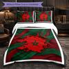 Ensemble de literie 3 pièces motif football Maroc Housse de couette douce en microfibre avec taies d'oreiller pour chambre à coucher