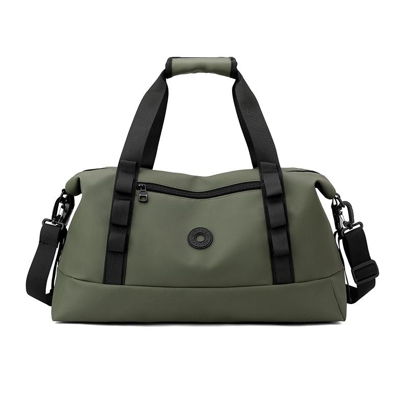 

Легка дорожня сумка-дафл для ділових поїздок, великої місткості з відділенням для сухого/вологого, спортивна/фітнес сумка-месенджер та велика дорожня сумка One Size армія зелений колір