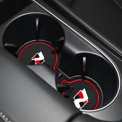 Tapete antiderrapante para ranhura de portão para Hyundai Sonata 2025 N-line Almofada para ranhura de porta Suporte para copos Acessórios internos 15 peças/conjunto