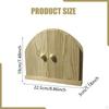 Wood Door Home Decor Dustproof Electrical Outlet Cover
