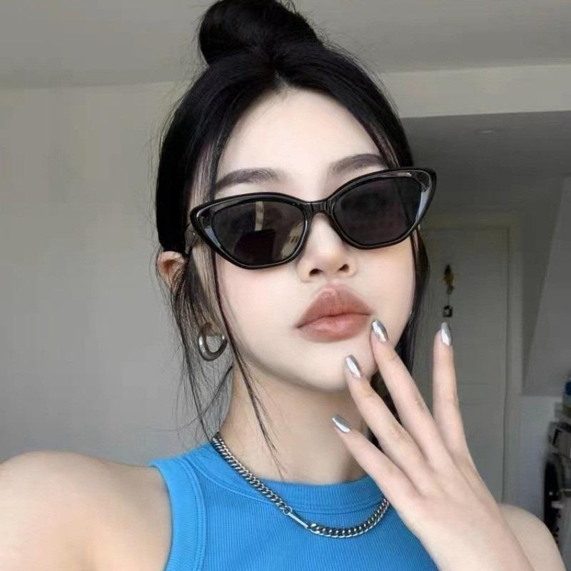 Korean Cat Eye Fashion Sunglasses for Women Sun Protection