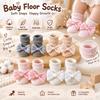 1 Paie Anti-Slip Sole Baby Floor Sock Breathable Fabric Anti-Slip Sock  Indoor Home