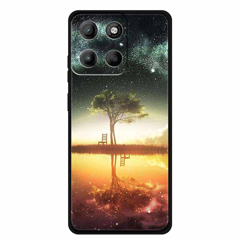 For Motorola Moto G15 4G Case G15Power 2025 New Fashion Black TPU Shockproof Phone Cases For Moto G15 Power Etui Fundas MotoG15