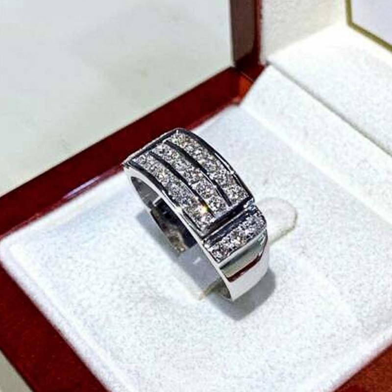 

CAOSHI Statement Zircon Rings for Women Fashion Personality Wedding Accessories Exquisite Design Modern Female Chic Trendy Gift 6