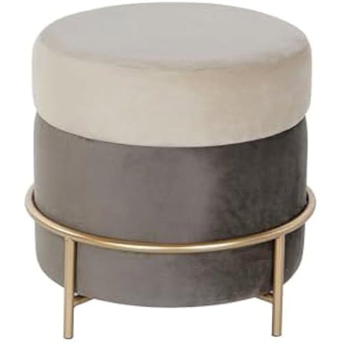 Repose-Pieds - DKD Home Decor - Standard - Multicolore - Métal - 48 Cm