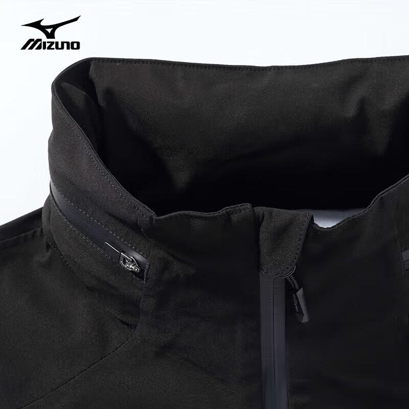 Mizuno Chaqueta Cortavientos con Capucha Unisex para Exteriores