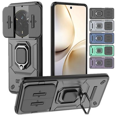 Armor triecienizturīgs futrālis Realme 14 Pro+ 5G Realme 13 Pro Plus aizsargapvalka gredzenam Magnētiskais statīva turētājs Coque Fundas Capa