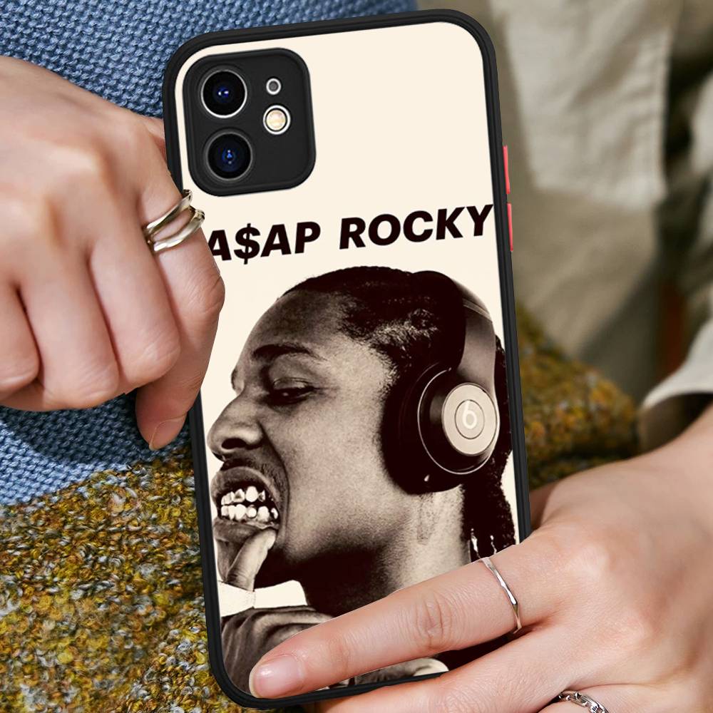 Hip Hop Rapper A-Asap R-Rocky Film Handyhülle Für iPhone 11 12 13 14 15 16 Pro Plus X XS MAX Mattes Bumper Stoßfeste Hülle