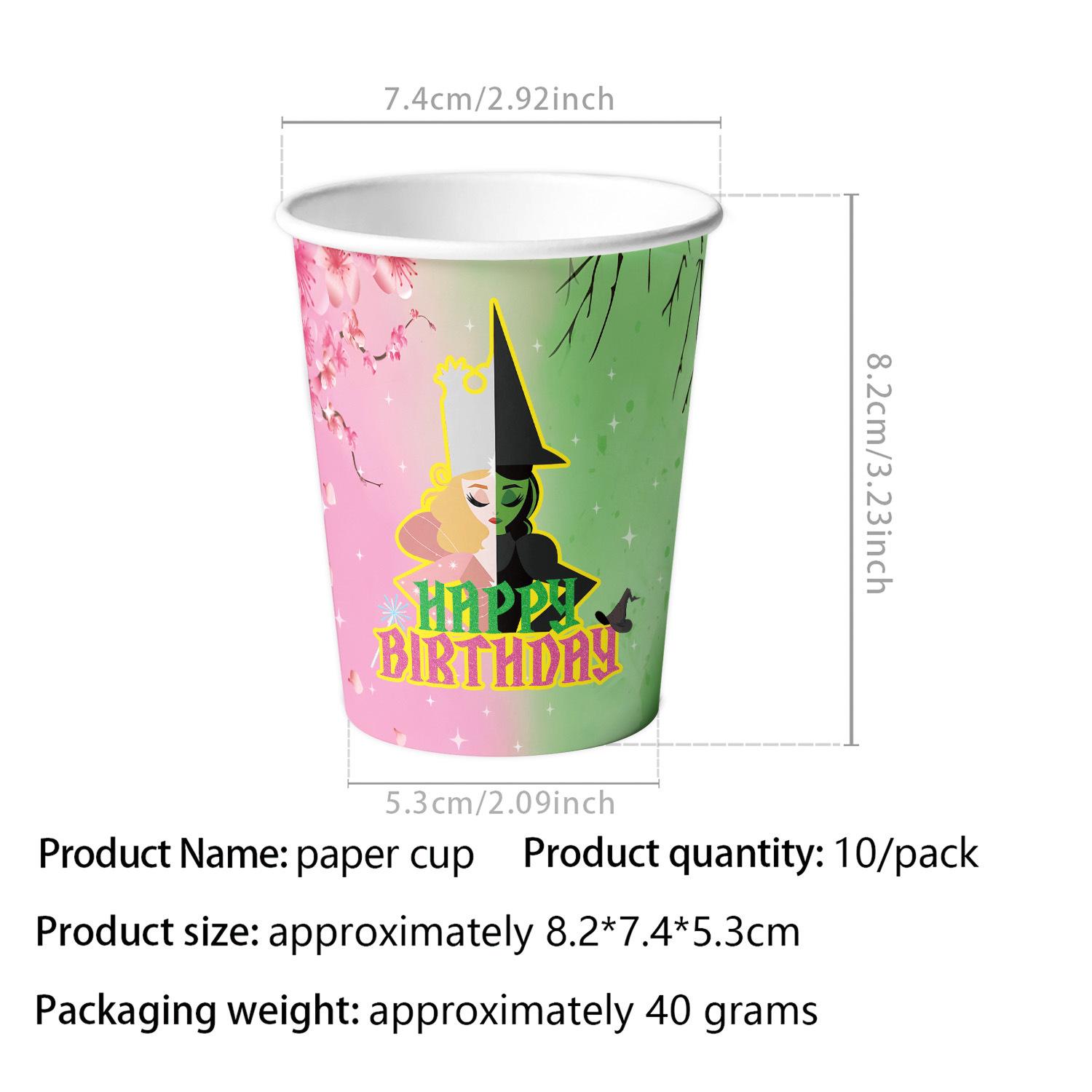 

Bad Witch Theme Party Supplies: Magic Napkins, Plates, and Tablecloth