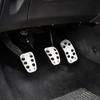 Car Pedal Cover for Ford Fiesta MK7 2009 - 2015 Ecosport 2012 - 2017 LHD Accelerator Gas Pedals Pads Aluminium Alloy Rubber