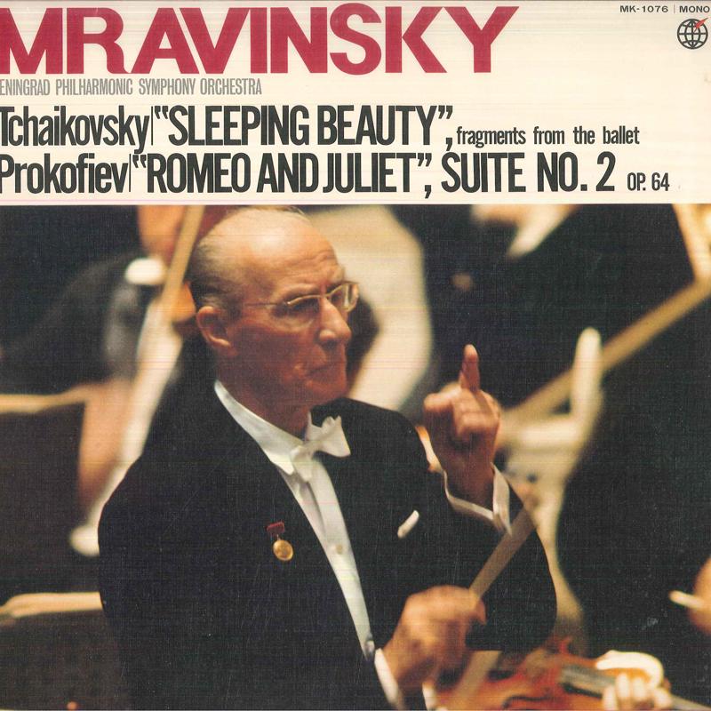 

LP Record EVGENY MRAVINSKY, LENINGRAD PHILHAR - Tchaikovsky Sleeping Beauty Fragmen MK1076 SHINSEKAI 1975 Japan Obi Classical Used