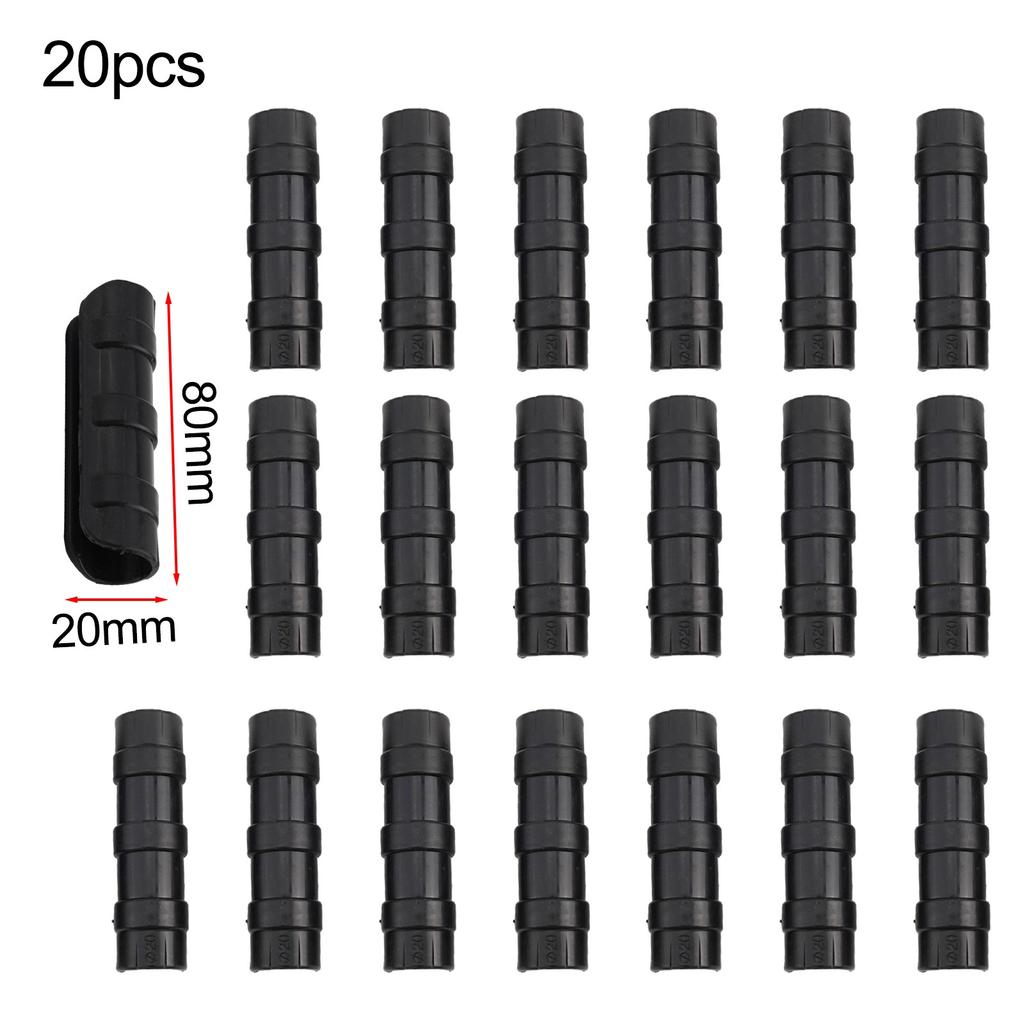20 Pcs Clamp Connectors Greenhouse Frame Abs Anti Rust
