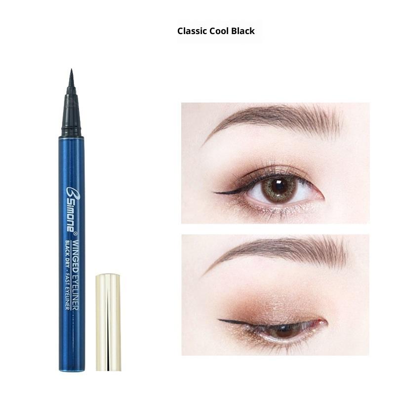 Bsimone Long Lasting Black Liquid Eyeliner Waterproof Eye Liner Pencil Quick Drying Natural Eyeliner Liquid Pen Cosmetic Tools