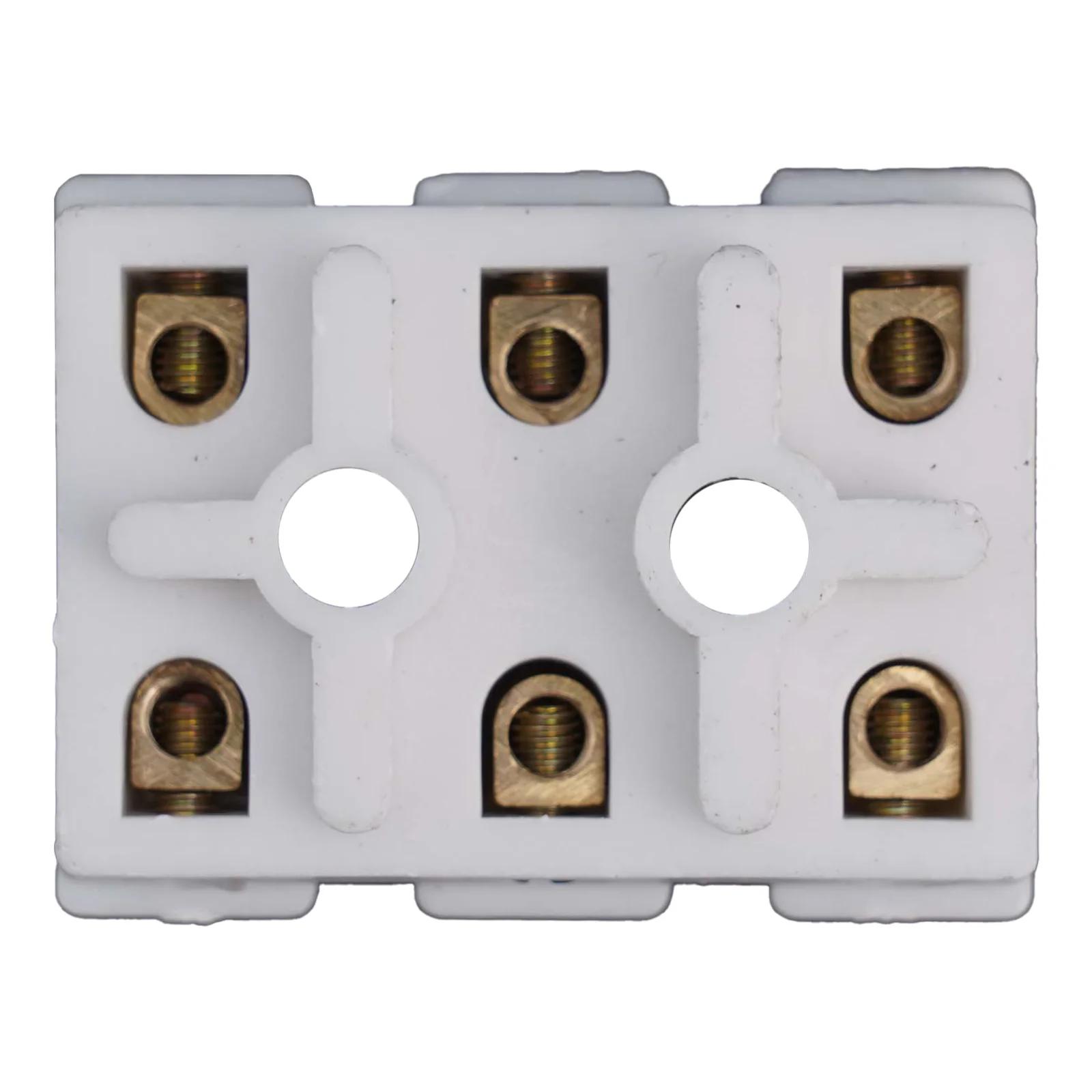 

Single-Phase Terminal Connection Box 220V Motor Capacitor Protector Tool Parts Protector Tool Parts Accessory For Motor Repair сірий