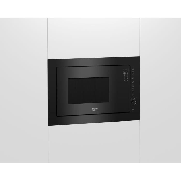 Micro-ondes & Gril Encastrable - BEKO - BMGB25333BG - Inox - 59,5x39,2x38,8 Cm