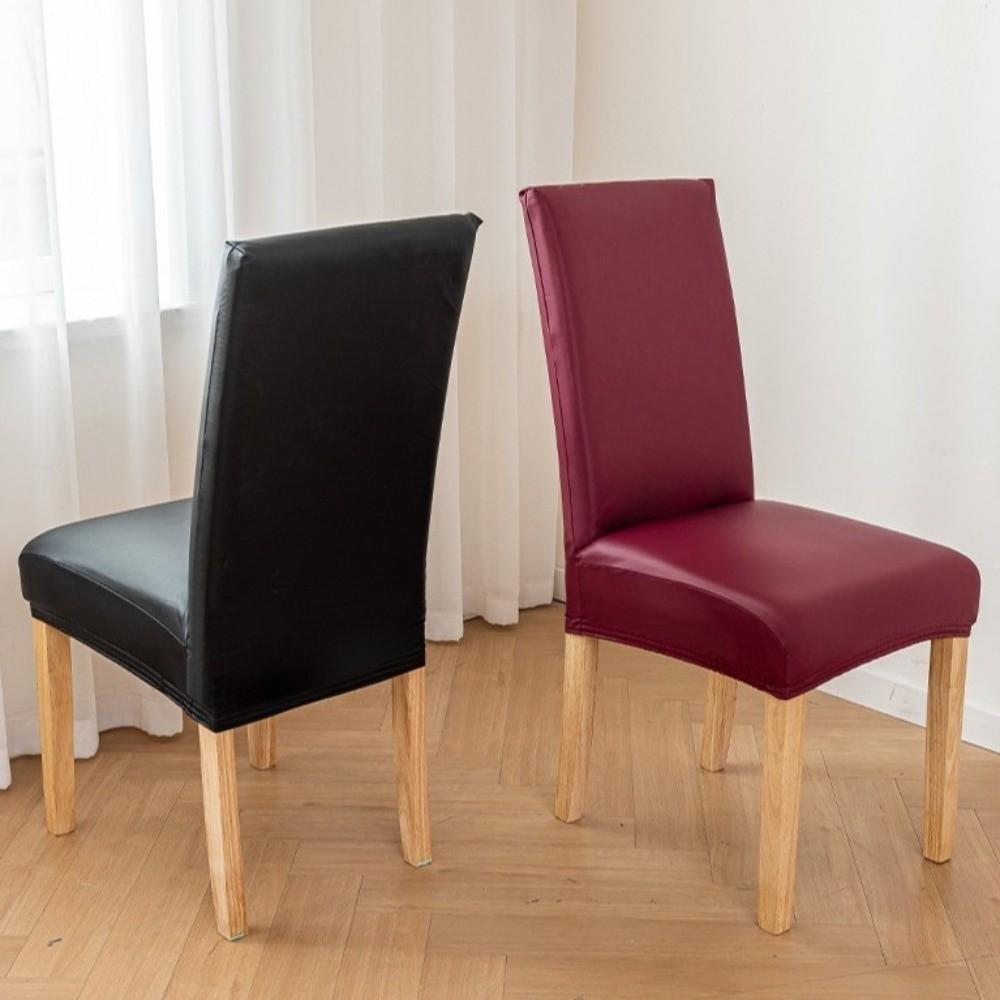 Elastic Stretch Dining Chair Cover Waterproof Elastic Chair Cover  Living Room