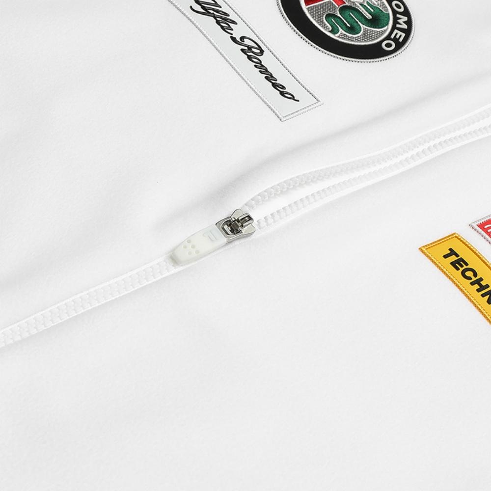 Fila Ski Series Fleece Lined Warm Minimalist Casual Sports Training Comfortable Jacket Women Jackets A11W546501F-WT