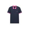 Short Sleeved Polo Shirt Men's Marine Blue 50430810-410