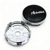 4pcs Advanti Racing Logo Emblem Car Wheel Center Caps O.D 60MM Clips 56MM Wheels Hub Dust Cap Rim Hubcaps Cover Car Accessories