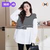 JOYNCLEON Maternity Spring Autumn Long Sleeve Shirt