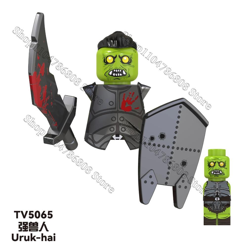 

Аниме-фигурка Властелин колец Урук-хай Боромир ОРКИ модель строительные блоки детский подарок кирпичные игрушки