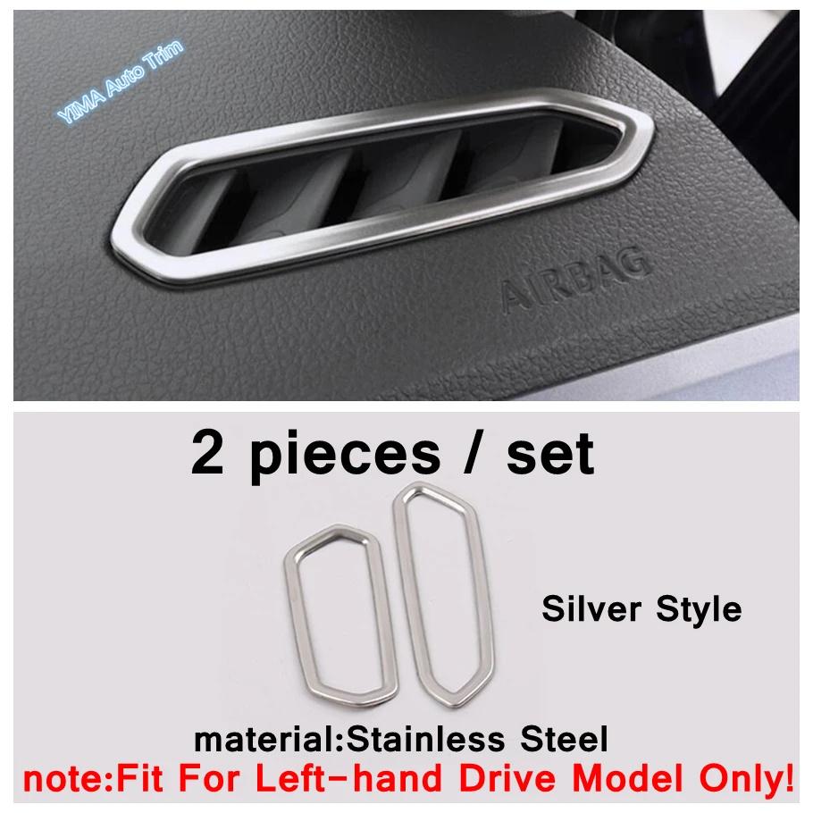 Dashboard Front Air Conditioning Outlet AC Vents Cover Trim for VW Volkswagen T-Cross T Cross - Car Accessories