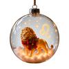 12 Pack Lighted Christmas Ornaments, Battery Operated Christmas Balls, Hanging Tree Decor with 3 Button Cell Batteries,