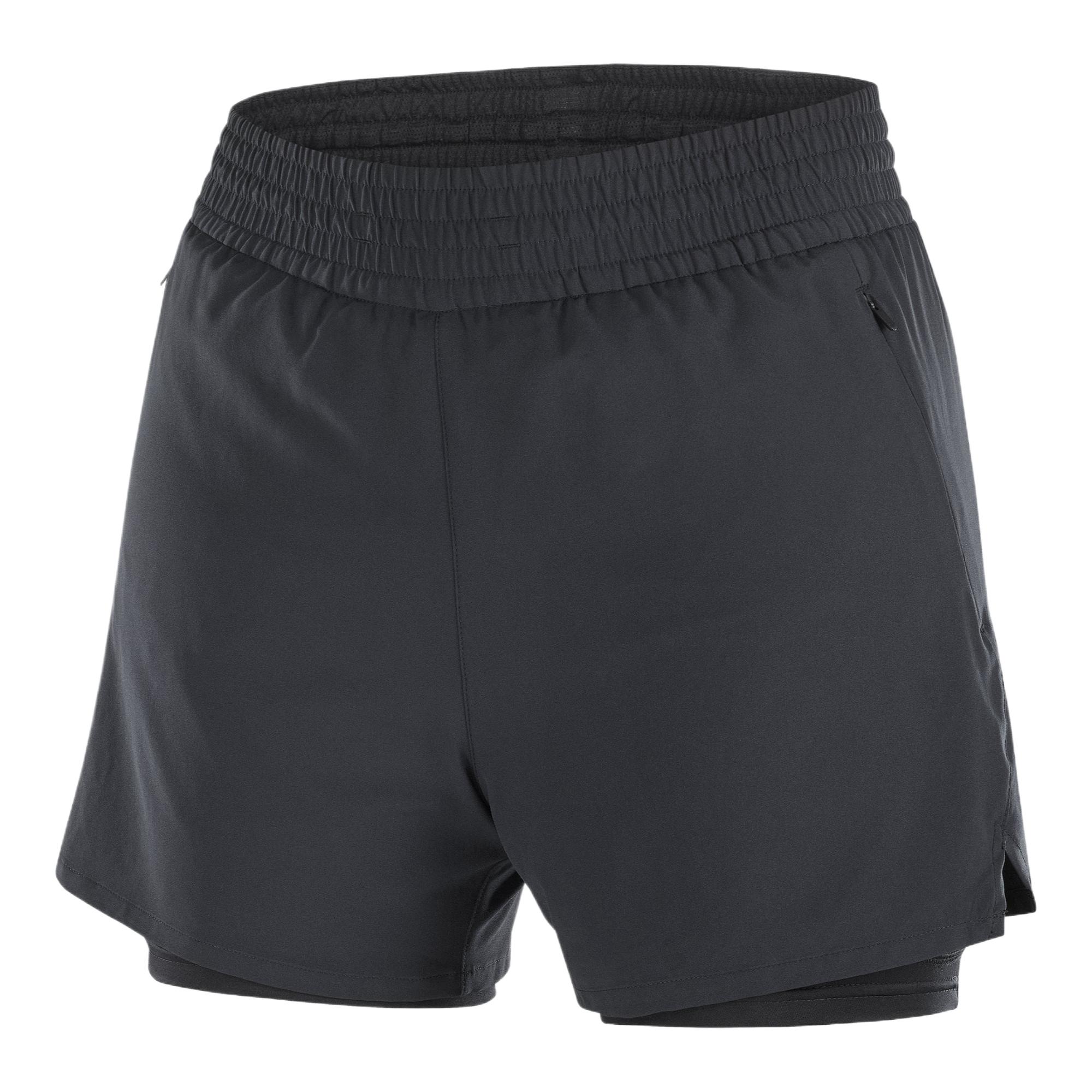 

Salomon Shkout Core 2 In 1 Soft Comfortable Breathable Sports Shorts Women shorts Black C24523 S