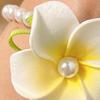 Haarnadel Faux-Perle Blumengeschmückt Mädchen Haarspange Helle Farbe Seitenpony Haarnadel Haarstyling-Werkzeug Haaraccessoires