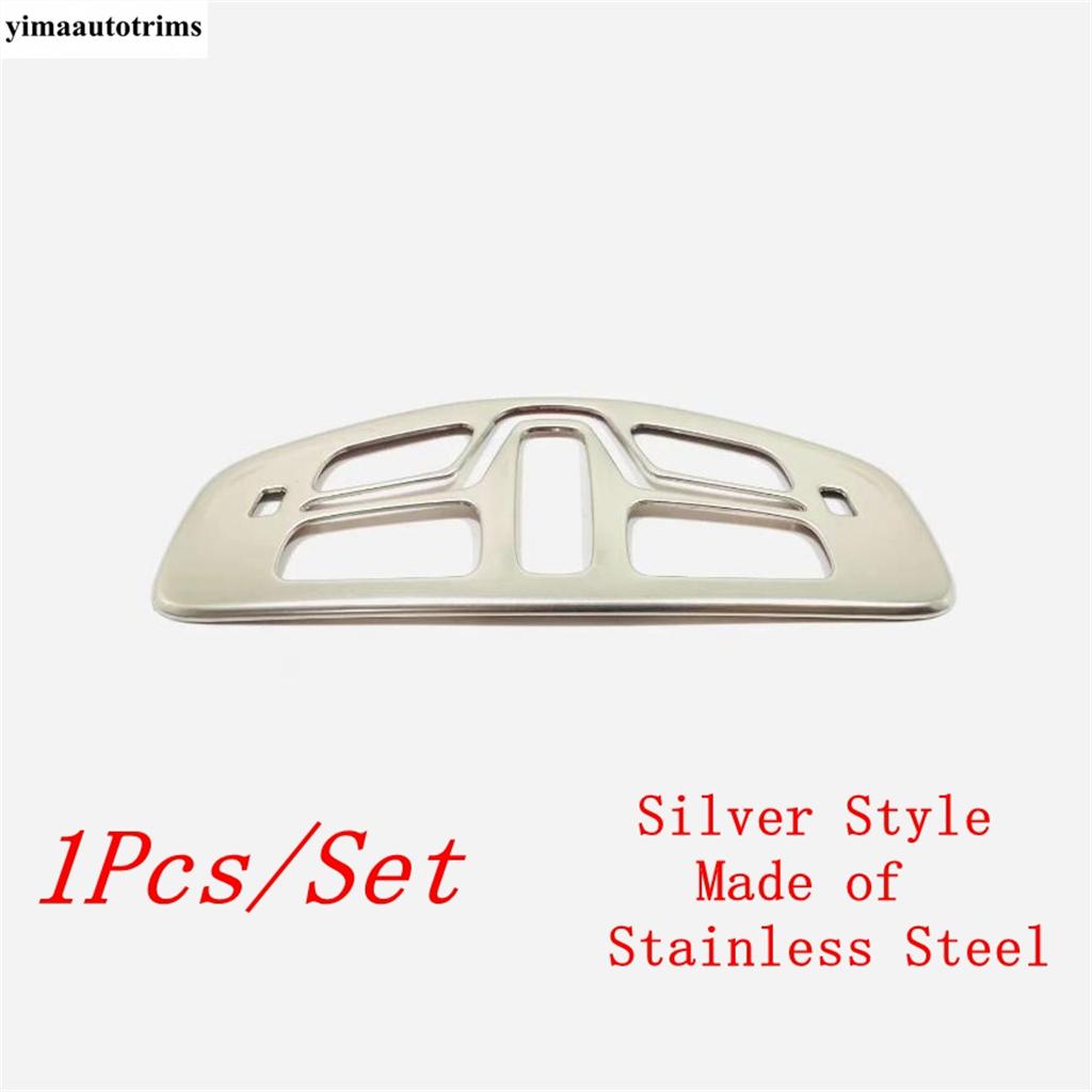 For GAC Trumpchi Empow - 2025 Interior Accessories Roof Reading Lamps Lights Frame Decoration Cover Trim Stainless Steel