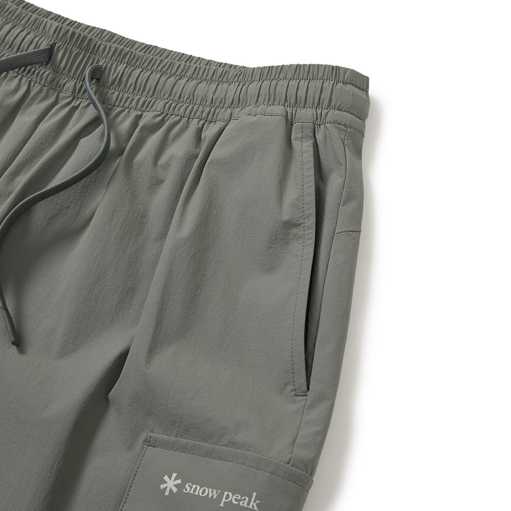 [Snowpeak] Syntech Woven Cargo Shorts Light Khaki (S24MUSHP62)