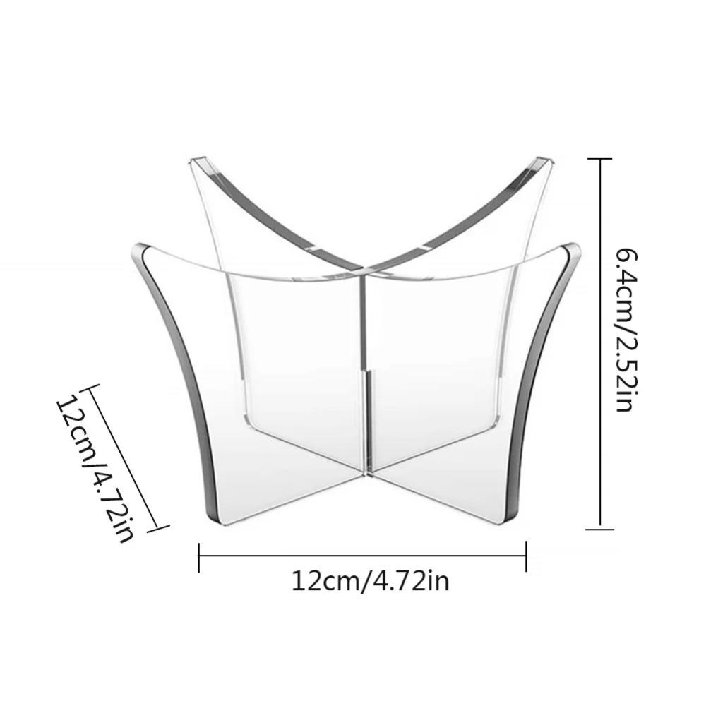 Porable Display  Heavy Duty Acrylic Ball Stand Accessories for Basketball Football Soccer Rugby Bowling Display Holder