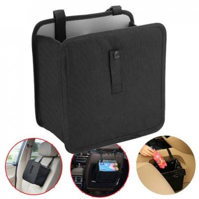 Waterproof Car Trash Bag Litter Bin Can Garbage Waste Auto Storage Organizer Box