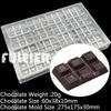 Chocolate Bar Mold  Baking Confectionery Tools  For Cake Decoration Pastry Polycarbonate Chocolate Mold