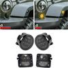 Front LED Turn Signal & Fender Side Marker Lights Set For 07-17 Jeep Wrangler JK