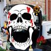 Decorations Kit - Halloween Car Decorations For SUV, Scary Witch Face Sticker Car Decor For Outdoor Garage Archway Door Wall Window Haunt