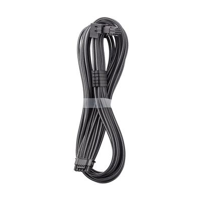 CableMod Universal Pro ModMesh Sleeved 12VHPWR 90 StealthSense Direct PCIe Cable 12V-2x6 (Variant B, Carbon)